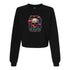 Human Skull with Mushrooms Bella canvas hoodie 7505